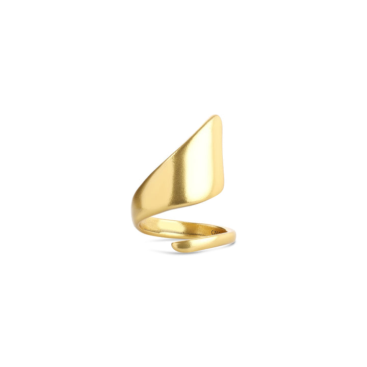 Ban - Skulpturale Wickel-Ring
