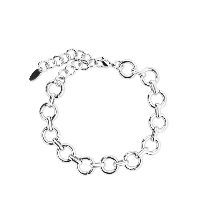 Lilo – Armband mit Kette aus Edelstahl, Silber | Timi of Sweden