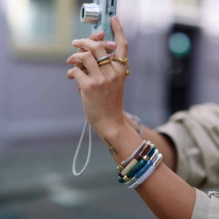Tuva - Heart Bracelet Stainless Steel