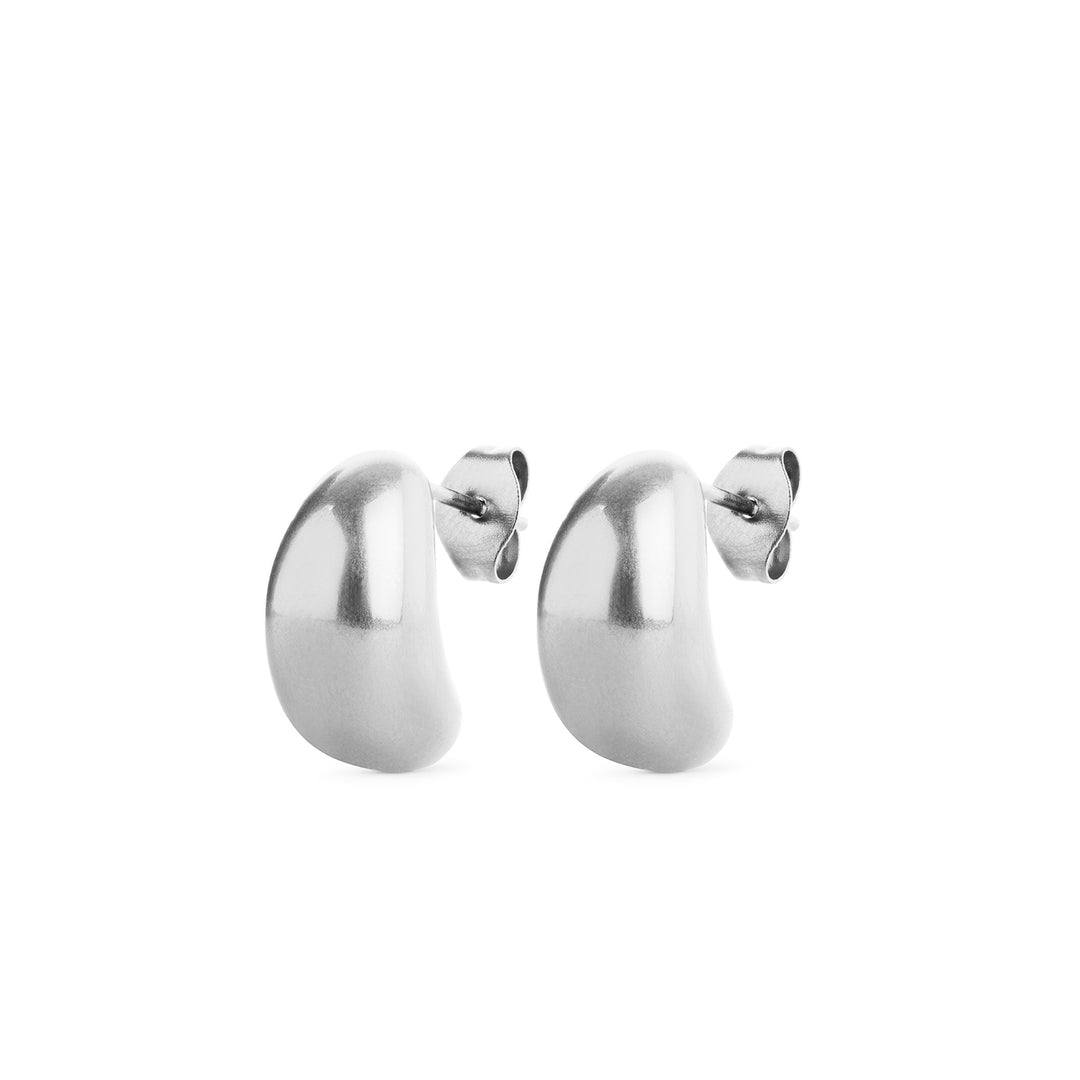 Louise – Tropfenohrringe aus Edelstahl, Silber | Timi of Sweden