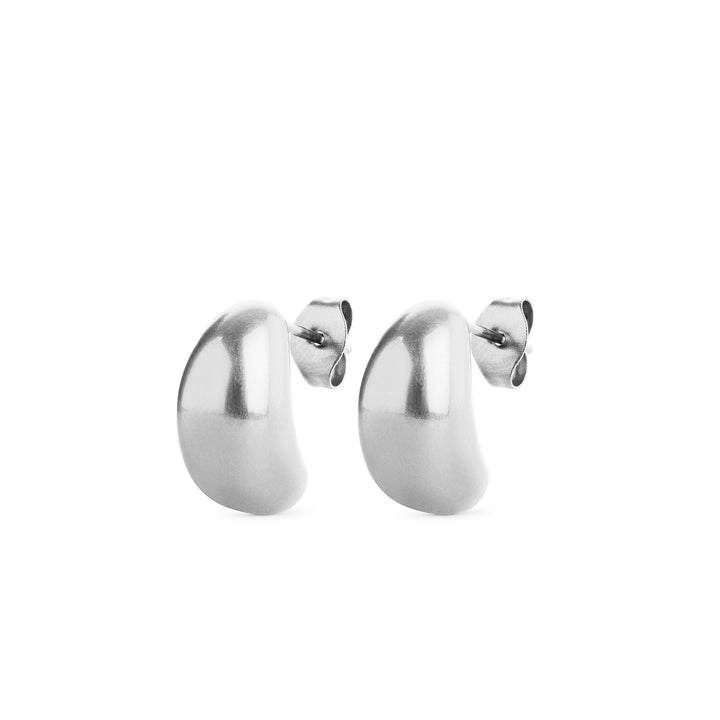 Louise – Tropfenohrringe aus Edelstahl, Silber | Timi of Sweden