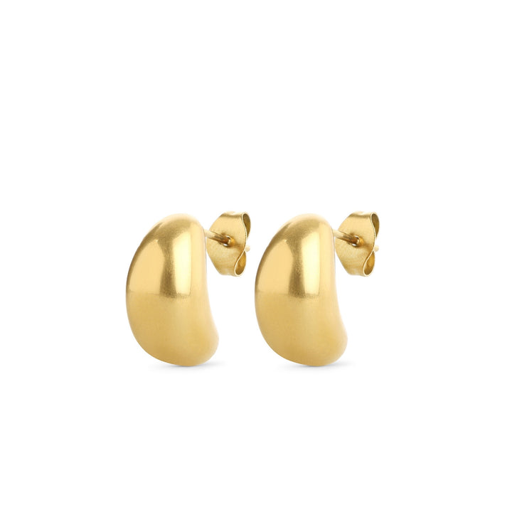 Louise – Tropfenohrringe aus Edelstahl, Gold | Timi of Sweden