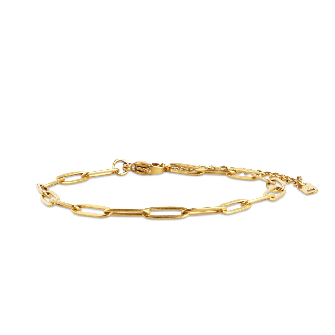 Eira – Gliederarmband aus Edelstahl, Gold | Timi of Sweden