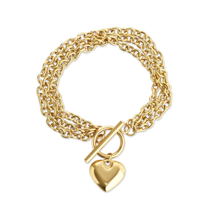 Emilia - Herz-Glieder-Armband