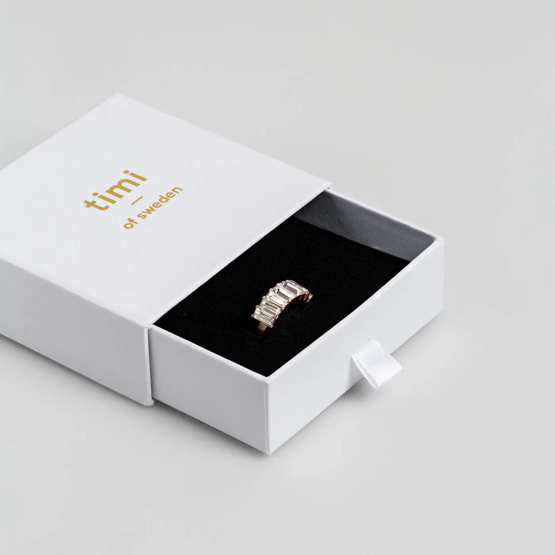 Schmuckbox - Geschenkbox Weiß Timi of Sweden