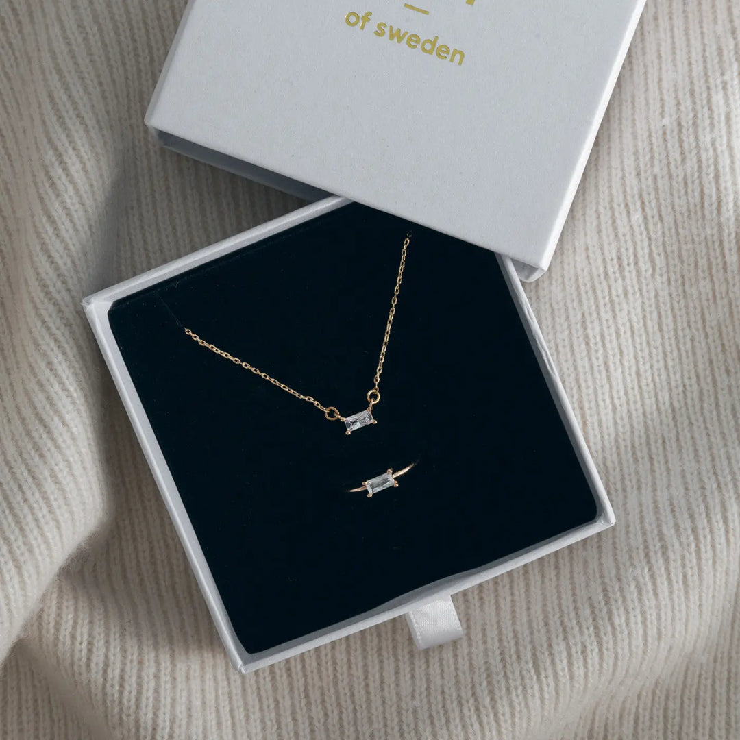 Schmuckbox - Geschenkbox Weiß Timi of Sweden